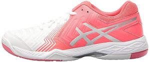 ASICS GEL Game 6 WOmen's tennis shoes sneakers - White/Pink/Silver - Reg $80