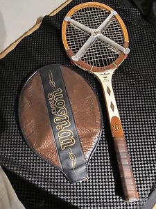 VINTAGE WILSON JACK KRAMER PRO STAFF TENNIS RACQUET FANTASTIC CONDITION 41/2 GRI