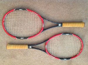 Pair (2) NEW 2015 WILSON Pro Staff 97 FEDERER Autograph Tennis Rackets 4 1/2 NXT