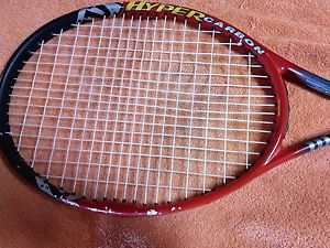Wilson 6.1 Hyper Pro Staff Double Braid Carbon Tennis Racket 4 3/8 Grip
