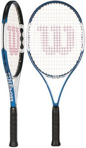 WILSON nCODE nFURY TENNIS RACQUET RACKET STRUNG 4-1/4" VERY NICE FREE SHIPPING