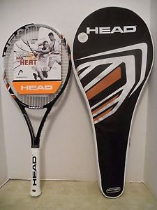 NEW Head Microgel MP 100 Heat Tennis Racquet 4 1/4 + Cover