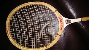 Vintage Bancroft Super Winner Bamboo/Ash Squash Racquet