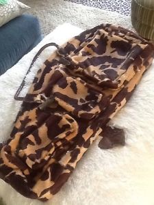 HOLIDAY FREE SHIPPING!!! Hair on Hide Leather Tennis Bags! Brand New!