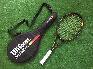 Wilson Pro staff 6.1 Si Classic Tennis Racquet 4 3/8 with Cover Used