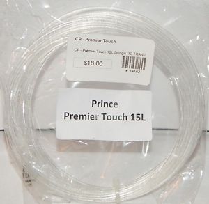 (LOT OF 5 PACKS) PRINCE PREMIER TOUCH 15L (1.35) TENNIS STRING