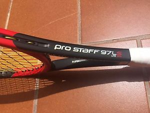 Wilson Pro Staff 97 LS Tennis Racket 290 gr Grip 2 (4 1/4) Federer