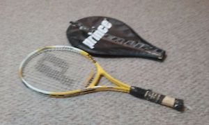 Prince Power Line Quantum Oversize Tennis Racquet Yellow/Black 4 3/8" Grip