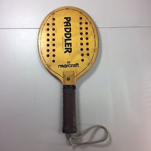 Paddler by Marcraft Wooden Paddeball Paddle Tennis Racket