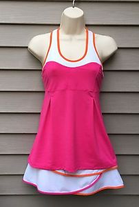 Lucky In Love 2 Piece Tennis Skirt-Skort & Racer Back Top Size XS (0-2)