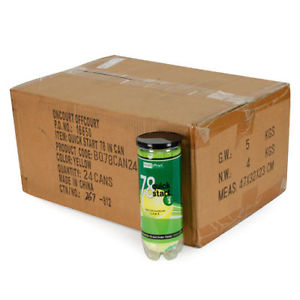 "Quick Start 78" Green Dot Balls - Case of 24 - 3 Balls per Can