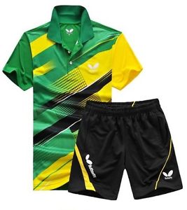 2017 men's Tops table tennis clothing Badminton T-shirt +Shorts