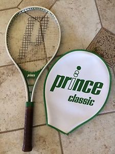 Prince Classic Aluminum Tennis Racquet - 4 3/8 Grip
