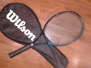 Wilson Pro Staff 6.0 Oversize Tennis Racket/Racquet 4 3/8 + New  Wrap LIKE NEW
