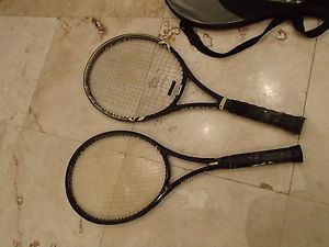 2 TENNIS RACQUET 4 1/2'' W/ COVER - PRO KENNEX KINETIC SMi & WILSON MACH 3