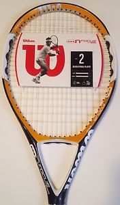 WILSON N Focus Hybrid Series 2 110 Head 4 3/8 Grip Tennis Racquet - New