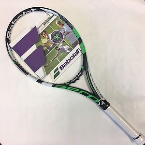 NEW Babolat Aeropro Team Wimbledon 100 head 4 1/8 grip Unstrung Tennis Racquet