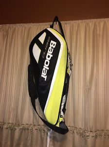 BABOLAT AERO 6 PACK YELLOW RACKET RACQUET BAG  BACKPACK