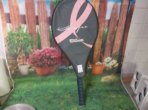 H3 WILSON Lite Hope Tennis Racket Pink Ribbon Breast Cancer Tennis