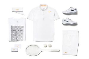 Nike Federer Wimbledon 2013 Men's "Shirt Only"  NWT !  Beautifully Detailed .