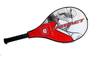 Wilson Impact Titanium Tennis Racket W/ Cover And Soft Shock