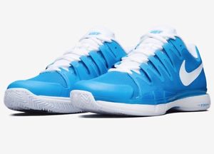 NEW Nike Mens Zoom Vapor Tour, Photo Blue/White [631458-404] Roger Federer [10]