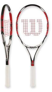 WILSON [k] FACTOR SIX-ONE 95 MIDPLUS ( 18 x 20 ) TENNIS RACQUET 4-3/8" NEW RARE
