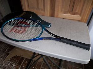 WILSON SPS GRAPHITE FUSED SUPREME XLB XTRA LONG BEAD TENNIS RACQUET W/HEAD COVER