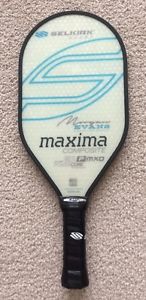 Used Selkirk Maxima 21P MXO Composite Pickleball Paddle Morgan Evans
