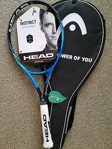 New HEAD Graphene Touch INSTINCT MP 4 3/8 Tennis Racquet 2017 & HEAD bag