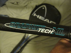 Head graphite tech XL tennis racquet & bag