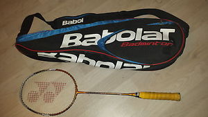 Raquette badminton YONEX ARMORTEC 30 + housse BABOLAT *TBE*