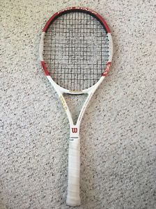 Used 2014 Wilson Pro Staff 95S (16x15) Tennis Racquet. 43/8