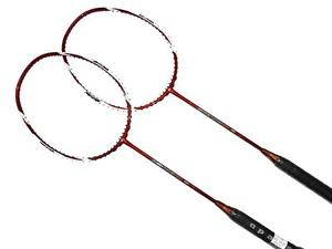 2x APACS Edgesaber 10 Red Badmin