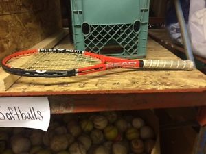 Head Flex Point Radical Liquid Metal Oversize Orange/Black Racquet