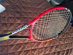 Wilson Hyper Pro Staff 6.1 Professional Tennis Racquet  95sq  (4 1/2) Mint.