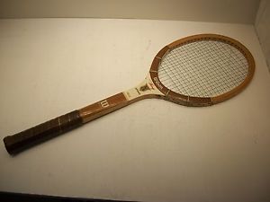 Vintage BILLIE JEAN KING Tennis Racket Autograph Wilson Wood Racquet Light 4 1/4