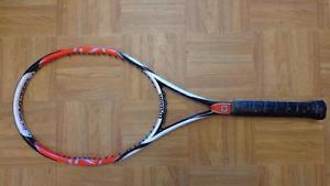 Wilson K Factor Six-One TEAM 95 head 10.2oz 4 1/8 grip Tennis Racquet image 1