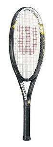 Wilson Mens Hyper Hammer 5.3 , Black/Wht/Gold, 4.5 image 1