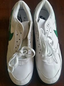 Nike Air (White and Green) tennis shoes