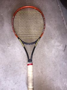 HEAD I.RADICAL OVERSIZE INTELLIGENCE TOUR TENNIS RACKET 4 1/2 With Overgrip