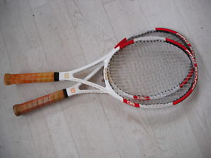 Wilson Pro Staff 90 2 of them 4 1/4 grip
