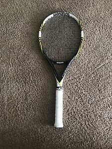 Wilson 2016 Pro Open 100  4 3/8  Pre-Strung Tennis Racquet New Head Guard
