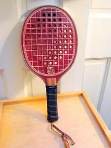CRAGIN Professional Paddleball No. A1 Racquets Paddles TWO  Vintage Excellent