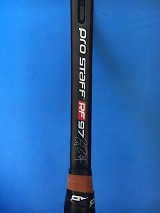 Wilson Pro Staff RF 97 Autograph Tennis Racquet 4 1/8 Grip Smart Tennis Sensor