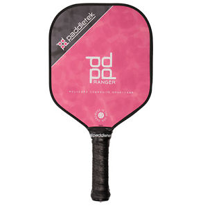 Paddletek Pickleball Paddle Ranger 6.5-6.9oz. 5" long handle light weight Pink