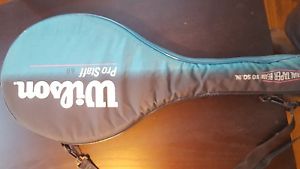 Wilson Pro Staff 6.0 PWS Dual Taper Beam 110 sq In 4 3/8 Tennis Racket w/Case