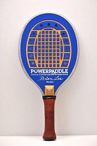 2 Vintage PowerPaddle Brian Lee Paddleball Beach Tennis Dalton Skill Apollo-C