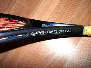 Prince Graphite Comp XB Oversize Tennis Racquet Racket Widebody Power 4 1/4 Case
