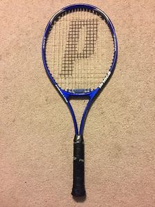 Prince Powerline 4 1/2 Grip ShockBlock Oversize Tennis Raquel Blue